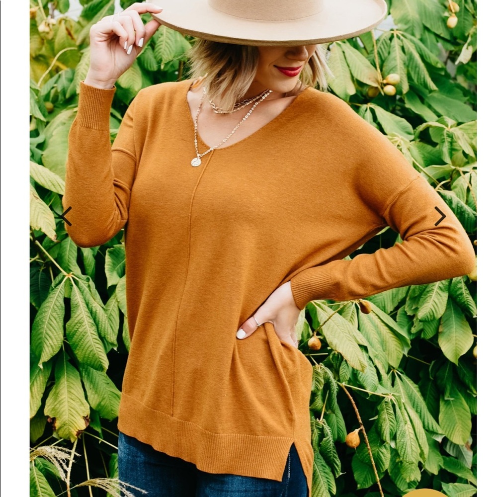 Tunic-Style Sweater - Picture 2 of 2